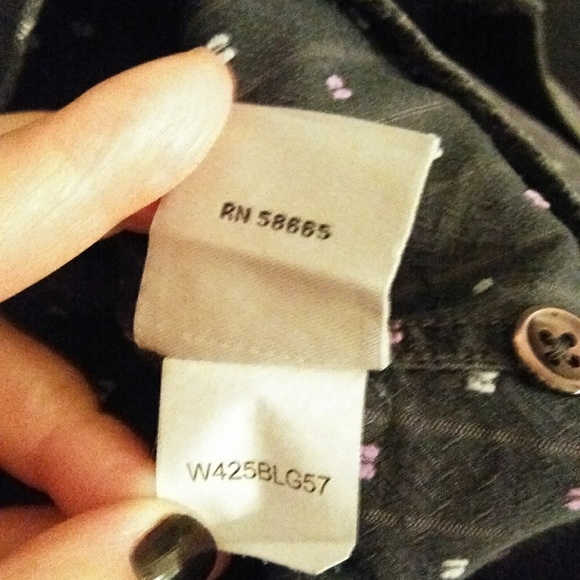 Faconnable Gray With Prints Casual Dress Shirt - Picture 5 of 8